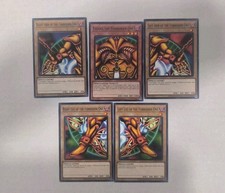 YUGIOH: Exodia the Forbidden One Set 5-card Complete LDK2 Common NM picture