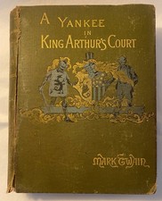 1890 A YANKEE IN KING ARTHUR'S COURT -MARK TWAIN-CHARLES WEBSTER CO-ILLUSTRATED picture