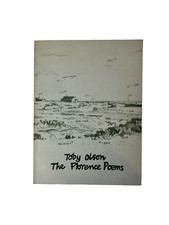Toby Olson- The Florence Poems - 1978 Limited Edition - INSCRIBED - Poetry picture