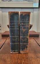 Antique Harper's New Monthly Magazine: 1851-1852 Volumes 4 & 5  (Lot of 2 Books) picture