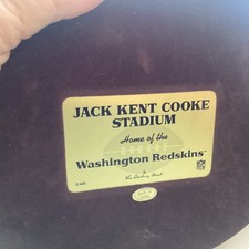 DANBURY MINT WASHINGTON REDSKINS JACK KENT COOK STADIUM FIGURINE picture