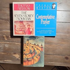 Thomas Merton, St. Teresa of Avila Paperback Lot:  Contemplative Prayer + picture