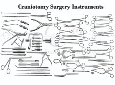 Craniotomy Surgery Set Neuro Instrument Premium Quality 56 Pcs Surgical Kit picture