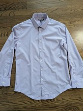 Kirkland Mens Button up dress shirt Large/ 16-16.5, 34/35 picture