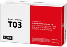 1PK T03 Black Toner Cartridge Works for ImageRunner Advance 525iF 615iF 715iF picture