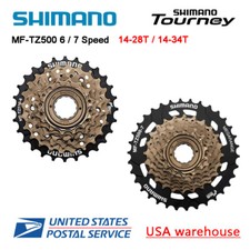 Shimano Tourney MF-TZ500 6 / 7 Speed 14-28T / 14-34T Freewheel picture