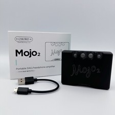CHORD Electronics Mojo 2 Black Portable Headphone Amplifier Micro USB Digital picture