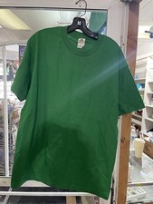 3-Large Green AAA Alstyle Mens Plain Short Sleeve T-Shirt Casual T Shirt 1301 picture
