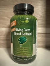 Irwin Naturals Living Green Men's Multivitamin 120 Liquid Soft-Gels  picture