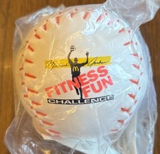 Michael Jordan McDonald's Fitness Fun Baseball 1991 Sealed picture