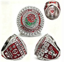 2025-2026 Indiana Hoosiers Rose Bowl Football NCAA Championship Ring Size 11 picture