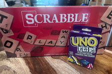 Scrabble + Classic Matching Card Game 2-Pack – Family Board & Card Game Bundle picture