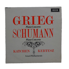 Grieg / Schumann: Piano Concertos - Katchen Decca SXL 6028 WB LP EX/VG+ picture