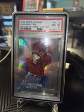 2018 Topps Chrome International Affair IASO Shohei Ohtani RC **PSA 10 GEM MINT** picture