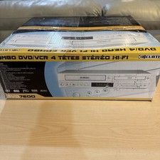 NEW RareFind Curtis DVD7600 DVD VHS Player 4 Head Hi Fi Stereo SQPB VCR Combo picture