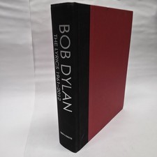 Bob Dylan: The Lyrics 1961-2012 Hardcover Book 2016 Simon & Schuster 6th... picture