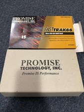 Vintage Promise Technology FastTrak66 PCI Ultra ATA/66 RAID card CIB Retro PC picture