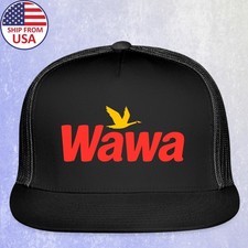 Wawa Eagles Black Trucker Hat Cap Adult Size picture