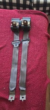 90-93 Mustang Coupe Rear Upper Retractors Right And Left Gray picture