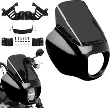 Quarter Fairing Windshield For Harley Softail Street Bob Standard FXST 2018-2024 picture