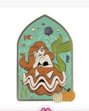 Disney Palm Ariel Atlantica Halloween 2026 Jumbo Pin Confirmed  picture