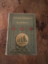 Rudyard Kipling Captain Courageous 1897 Century Co. Illustrated Book picture