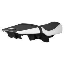 Honda CBR 600F2 (1991-1994)  gripper seat cover   WHITE/ BLACK  standard #581 picture