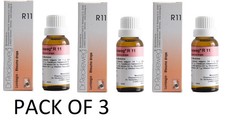 Dr Reckeweg R11 Drops 22ml x3 Homeopathic Liquid Formula  picture