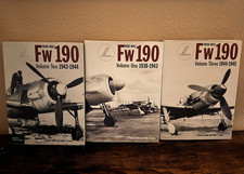 3 Volumes Focke-Wulf Fw190, 1938-1943 by J. Richard Smith and Eddie J. Creek picture