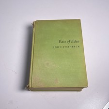 Vintage 1952 East of Eden John Steinbeck Hardcover Viking Press Early Printing picture