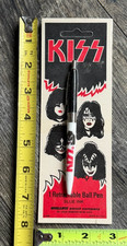 KISS Pen Wallace Gene Simmons Sealed Mint Unpunched Card Vintage Kiss Aucoin picture