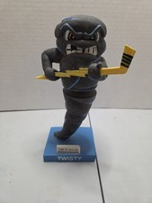 RARE Quad City Storm Twisty Mascot Bobblehead Figurine Spins Around SPHL Hockey picture