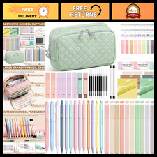 62PCS Aesthetic School Supplies Set - Cute Pencil Case & Stationery Essentials picture