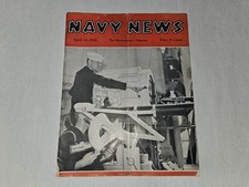 RARE 1938 NAVY NEWS THE MANOWARSMAN'S MAGAZINE SAN DIEGO COMICS ADS HUDSON COORS picture