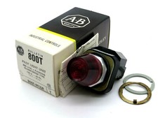 NEW ALLEN BRADLEY 800T-PF16R RED LENS PILOT LIGHT SERIES T 800TPF16R picture
