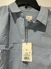 A New Day Women's Striped Long Sleeve Shirt - Size - M ~ NWT picture
