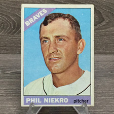 1966 Topps #28 Phil Niekro - VG picture