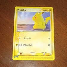 The Pokémon Company Pikachu 72/100 EX Sandstorm 2003 English Regular 50 HP picture