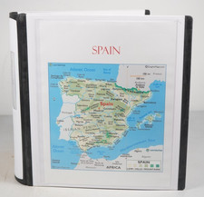 Spain 1850S-1950S Collection Of 540+ Stamps Mint & Used Stored In Binder picture