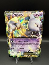 Mewtwo EX XY183 XY Black Star Promo Holo Pokemon Card - MP picture
