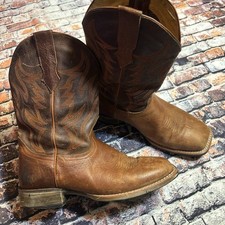 Cody James Mens Cowboy Boots Leather Brown Workboots Sz 9 D Two Toned picture