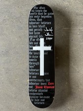 Zero ‘Cross' Deck Signed by Jamie Thomas picture