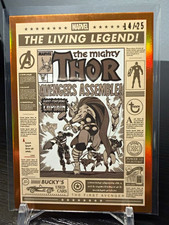 Topps 2026 Marvel The Living Legend Captain America Thor NH-6 14/25 picture