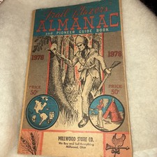 Vintage Almanac PioneerGuide Book Trail Blazers Millwood Store Millwood OH 1978 picture