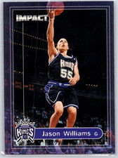 1999-00 SkyBox Impact #60 Jason Williams 90s NBA Sacramento Kings QTY Avail+ picture