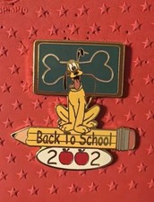 RARE Disney Auctions Pluto Back to School 2002 pin, LE 100 picture