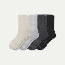 NWT -Bombas- Men's Merino Wool Blend Half Calf Sock 4-Pack-Choose Size & Color picture