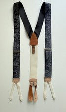 TRAFALGAR Limited Edition Silk Suspenders Braces Zodiac Horoscope picture