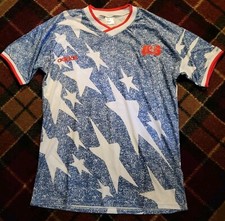 USA 1994 World Cup HOME Soccer Jersey Size LARGE (Fits Like a US size MEDIUM) picture
