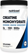 Nutricost Pure Creatine Monohydrate 500 Gram Powder picture